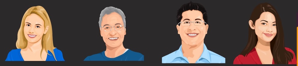 Infografik 4 Menschen