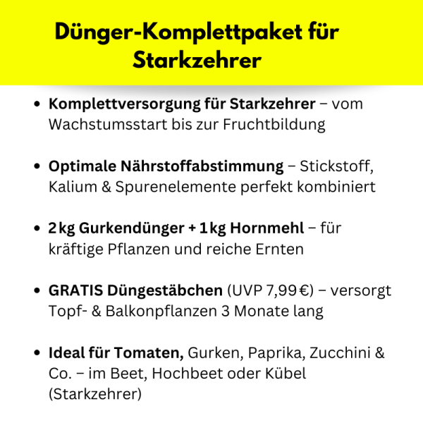 Tafel vorteil Düngepaket