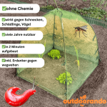 Planenschutzhaube Dome im Garten
