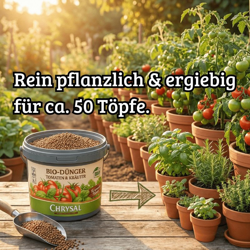 Chrysal Bio Tomaten-& Kräuterdünger (1 kg) – Bild 4
