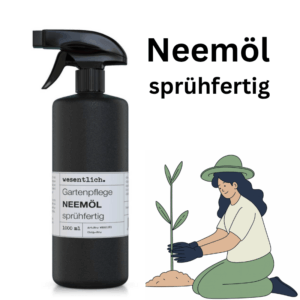 neemöl mit gärtnerin