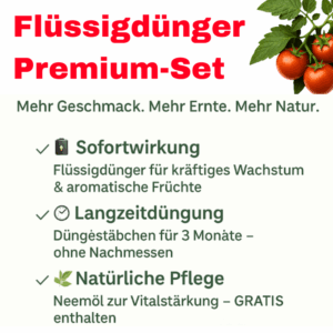 Was ist im Flüssig Dünger Premium Set enthalten