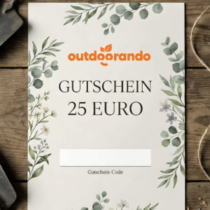 Gutschein auf dem 25 Euro drauf steht.