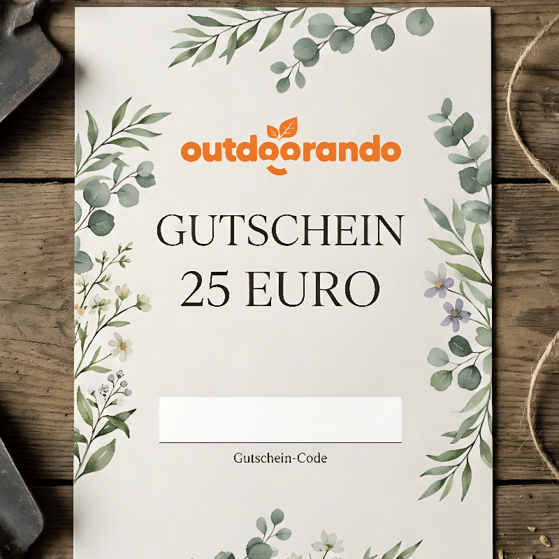 Gutschein auf dem 25 Euro drauf steht.