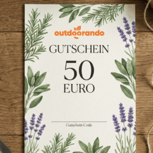 Gutschein auf dem 50 Euro steht.