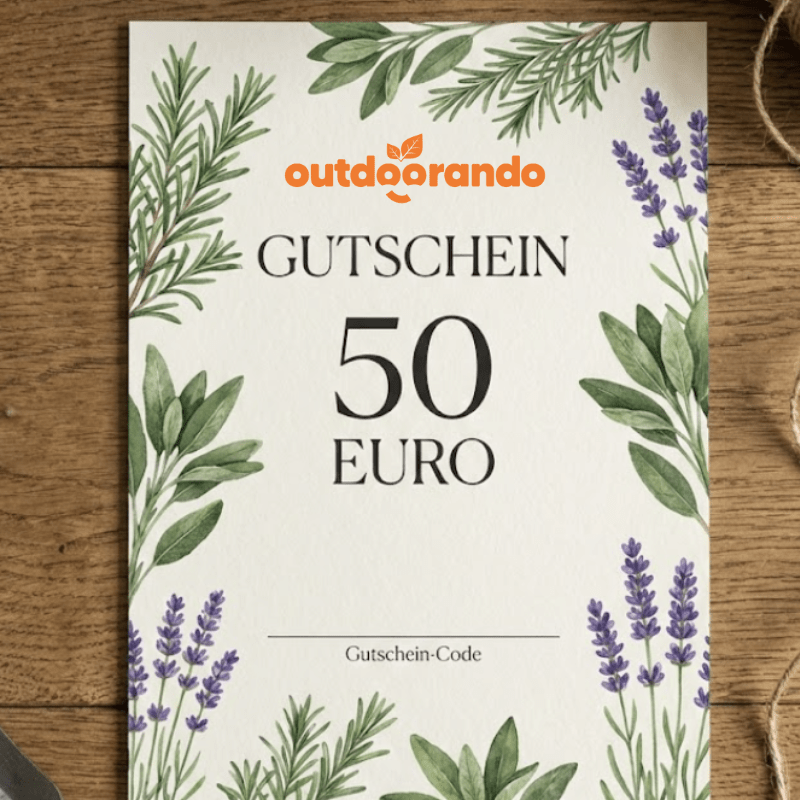 Gutschein auf dem 50 Euro steht.