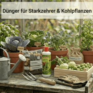 Dünger für Starkzehrer und Kohlpflanzen