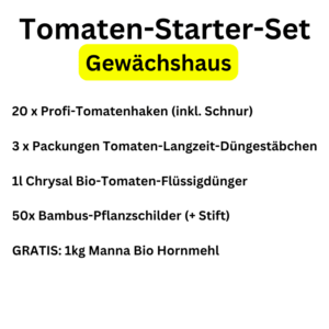 was ist drin im Tomaten Starter Set gewächshaus