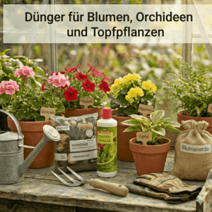 Dünger für Blumen, Orchideen & Topfpflanzen